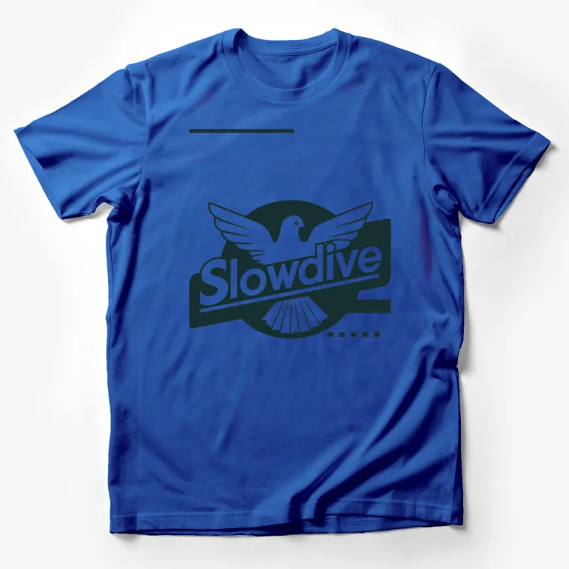 Vintage Slowdive Band Logo T-Shirt, Classic Indie Music Fan Apparel, Unisex Graphic Tee Male T-Shirt