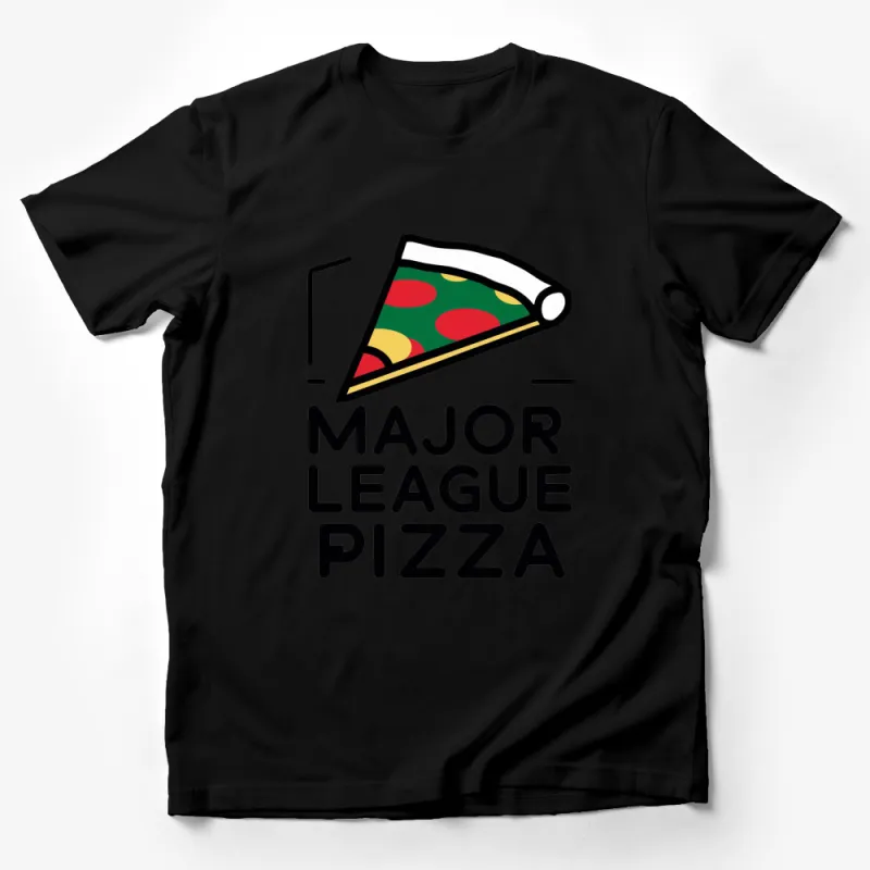 Major League Pizza T-Shirt, Funny Pizza Lover Shirt, Food Graphic Tee, Gift for Him Male T-Shirt