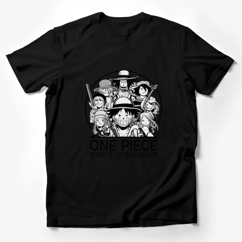 One Piece Anime T-Shirt, Worst Generation Crew, Manga Fan Gift, Unisex Tee Male T-Shirt