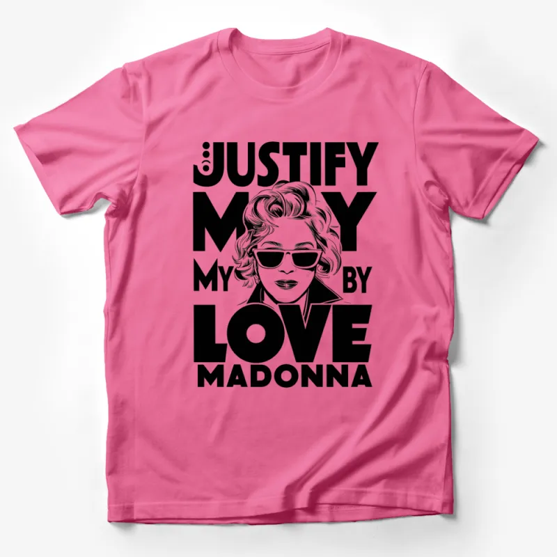 Vintage Madonna Justify My Love T-Shirt, Classic Pop Icon, Retro Music Graphic Tee, 90s Style Male T-Shirt