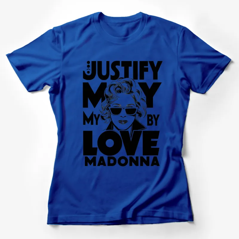 Vintage Madonna Justify My Love T-Shirt, Classic Pop Icon, Retro Music Graphic Tee, 90s Style Female T-Shirt