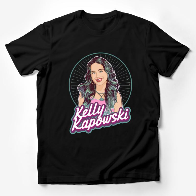 Vintage Style Kelly Kapowski Graphic T-Shirt, Retro 90s Fashion Tee, Unisex TV Show Inspired Top, Casual Streetwear Male T-Shirt