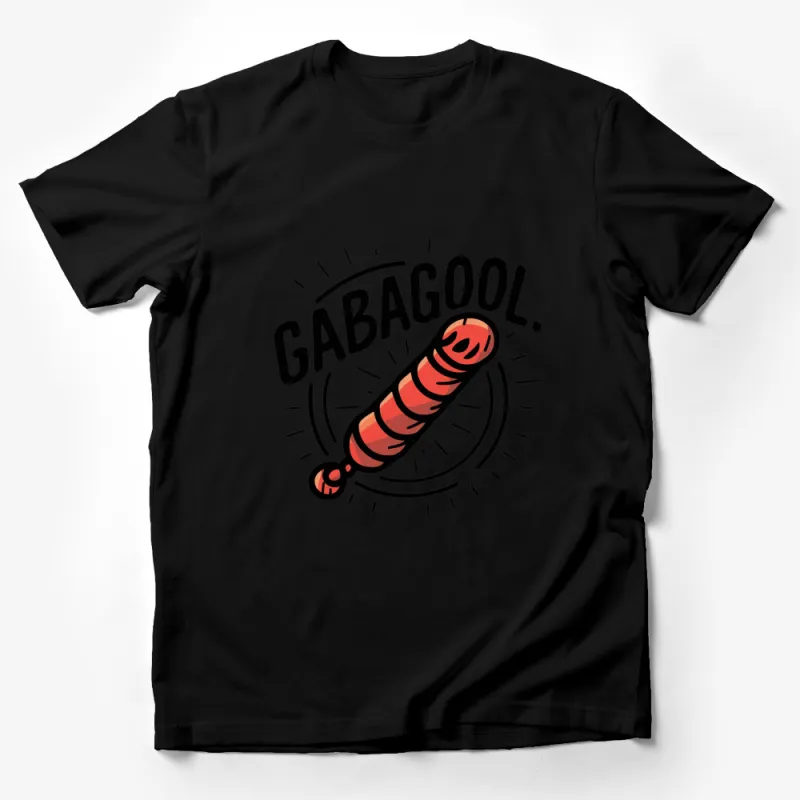 Funny Gabagool Sausage T-Shirt, Unique Italian Deli Meat Tee, Graphic Novelty Gift Shirt Male T-Shirt