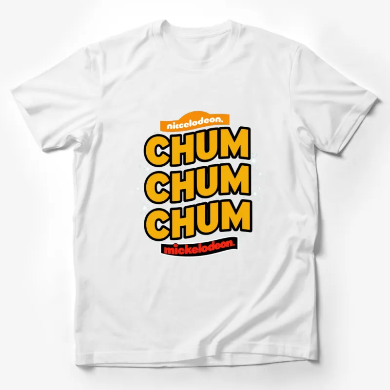 Nickelodeon Fan T-Shirt, Chum Chum Graphic Tee, Retro Cartoon Apparel, Unisex Adult Clothing Male T-Shirt