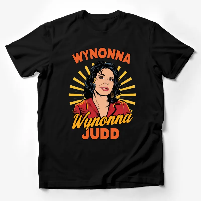 Wynonna Judd Retro Style Graphic T-Shirt, Vintage Music Icon Tee, Classic Country Singer Shirt Male T-Shirt