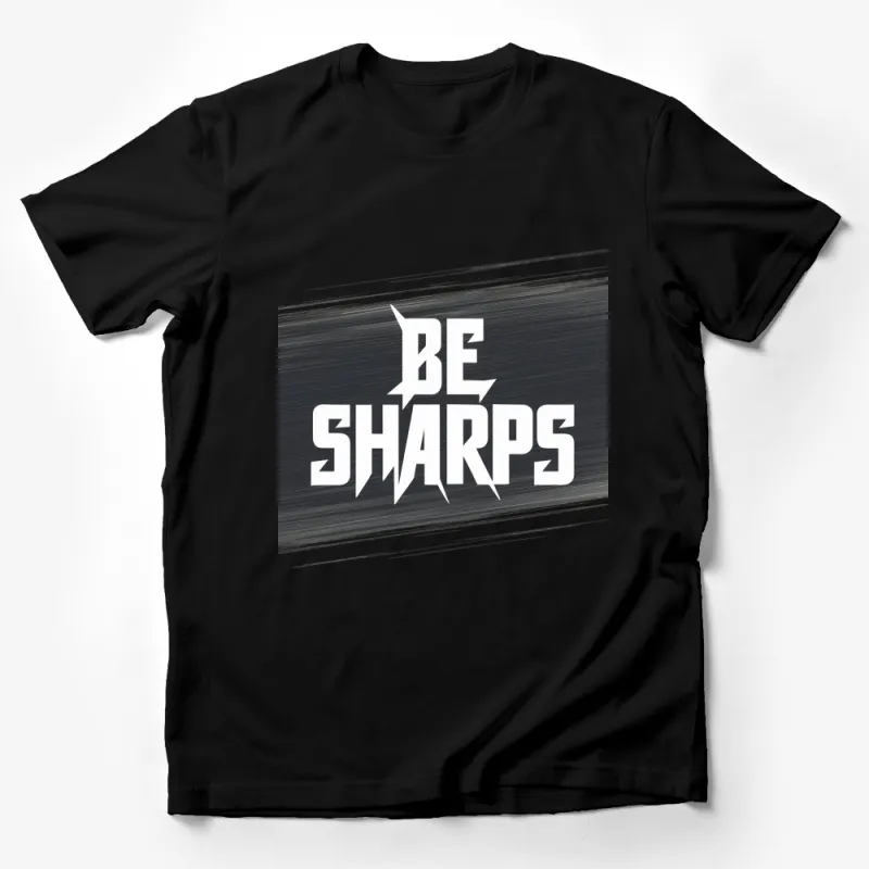 Be Sharps T-Shirt, Classic Band Logo Tee, Vintage Style Music Fan Shirt, Gift for Music Enthusiasts Male T-Shirt