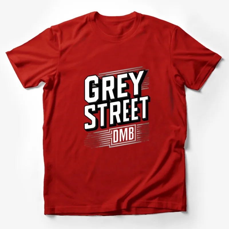 Grey Street DMB Inspired T-Shirt, Graphic Tee, Urban Style, Modern Black and White Shirt Male T-Shirt