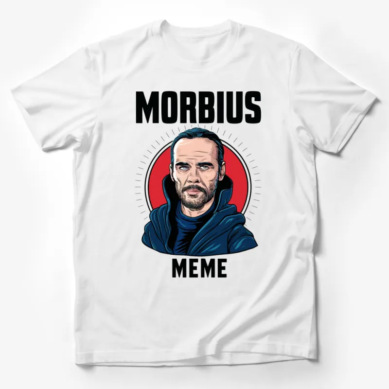 Morbius Meme T-Shirt, Comic Art Style, Funny Pop Culture Tee, Gift for Movie Fans Male T-Shirt