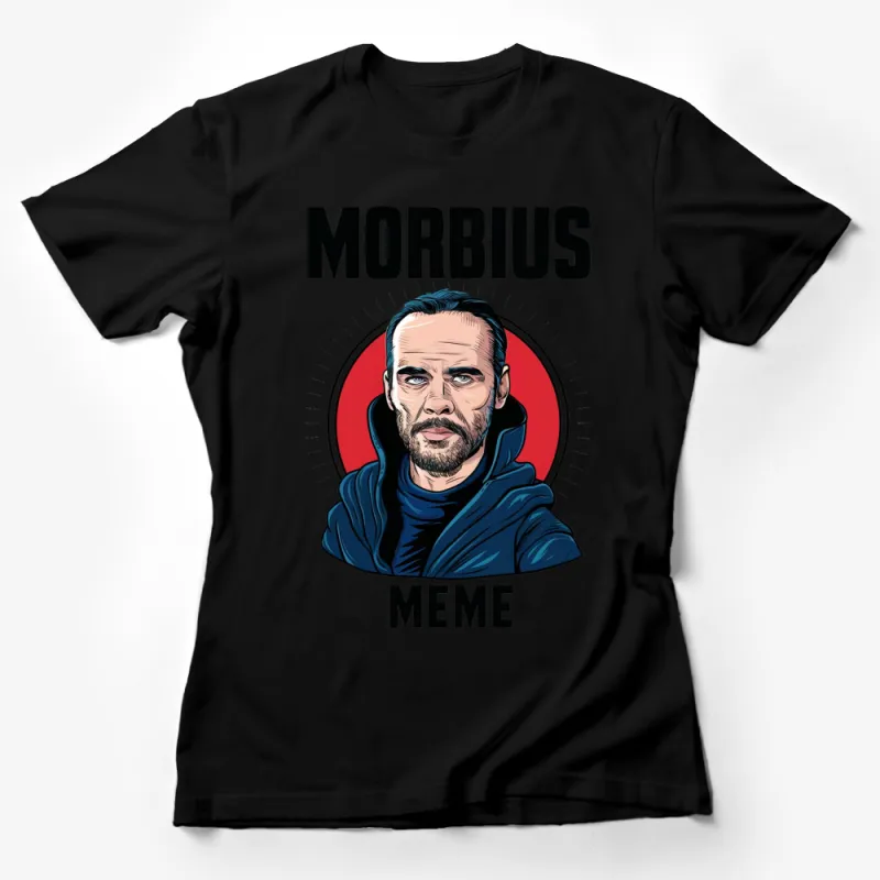 Morbius Meme T-Shirt, Comic Art Style, Funny Pop Culture Tee, Gift for Movie Fans Female T-Shirt