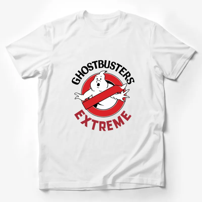 Ghostbusters Extreme Logo T-Shirt, Classic Movie Fan Apparel, Unisex Graphic Tee, Vintage Style Male T-Shirt