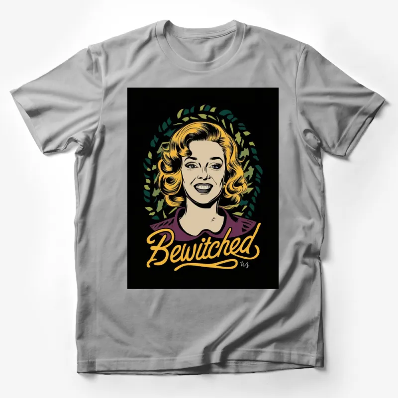 Bewitched Vintage Style T-Shirt, Classic TV Show Graphic Tee, Retro Television Series Fan Apparel Male T-Shirt