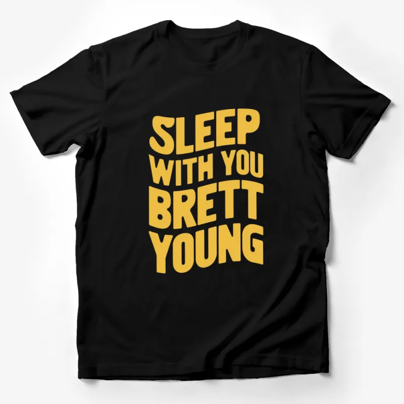 Brett Young Fan T-Shirt, Bold Sleep With You Lyrics, Unique Country Music Tee Male T-Shirt