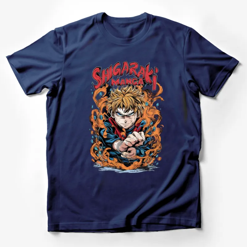 Shigaraki Manga Inspired Graphic T-Shirt, Anime Character Print, Unisex Shirt, Cool Manga Apparel, Trendy Hipster Tee Male T-Shirt