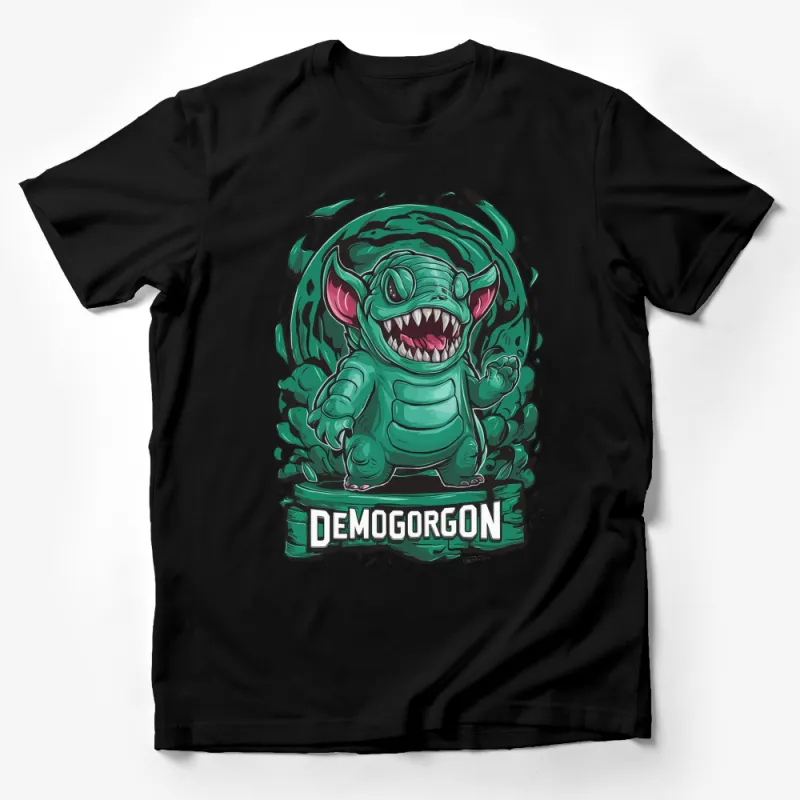 Demogorgon Inspired Graphic T-Shirt, Monster Design, Vibrant Colors, Unisex Printed Tee, Fun Sci-Fi Apparel, Gift for TV Show Fans Male T-Shirt