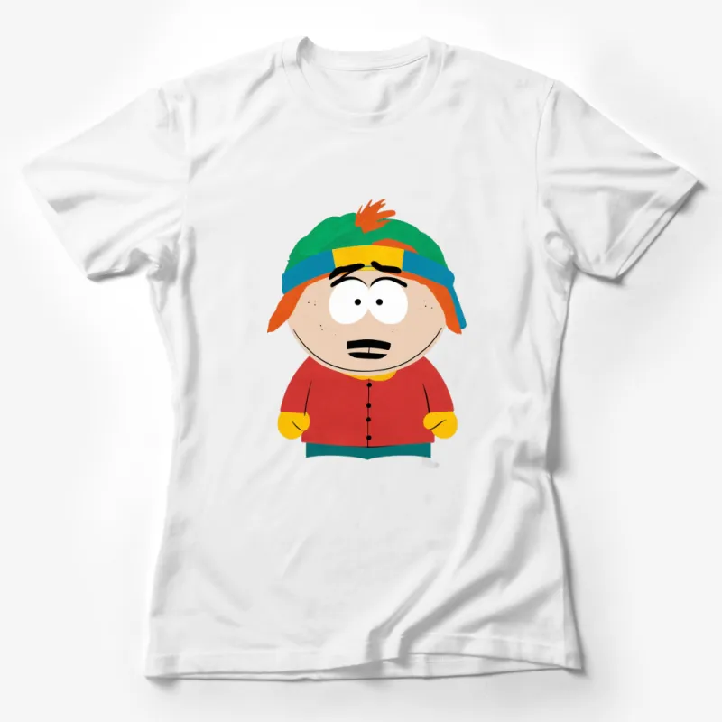 Cartoon Character T-shirt, Colorful Fan Art, Unique Gift for Animation Lovers, Casual Wear, Unisex Tee Female T-Shirt