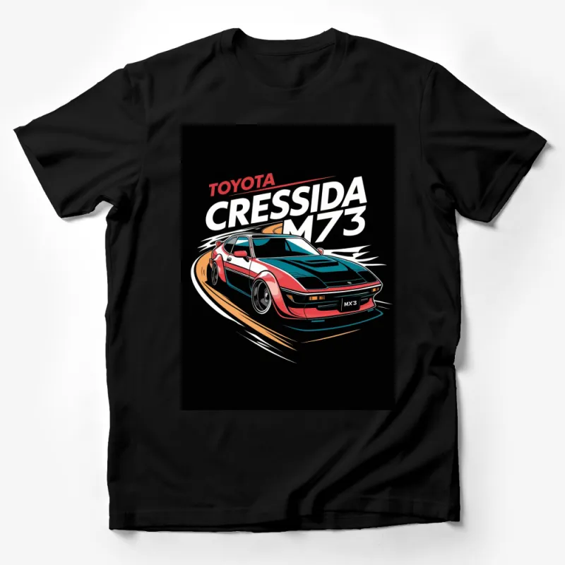 Toyota Cressida MX3 Classic Car T-Shirt, Retro Automotive Enthusiast Tee, Vintage Car Collector Gift Male T-Shirt