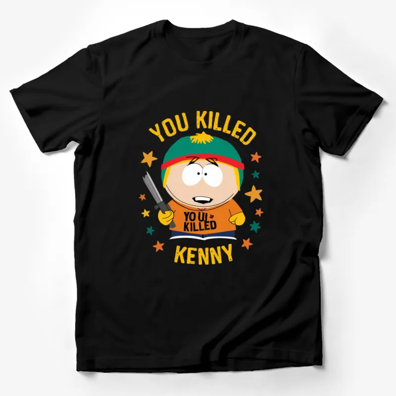 You Killed Kenny South Park Inspired T-Shirt, Funny Cartoon Graphic Tee, Unisex Male T-Shirt