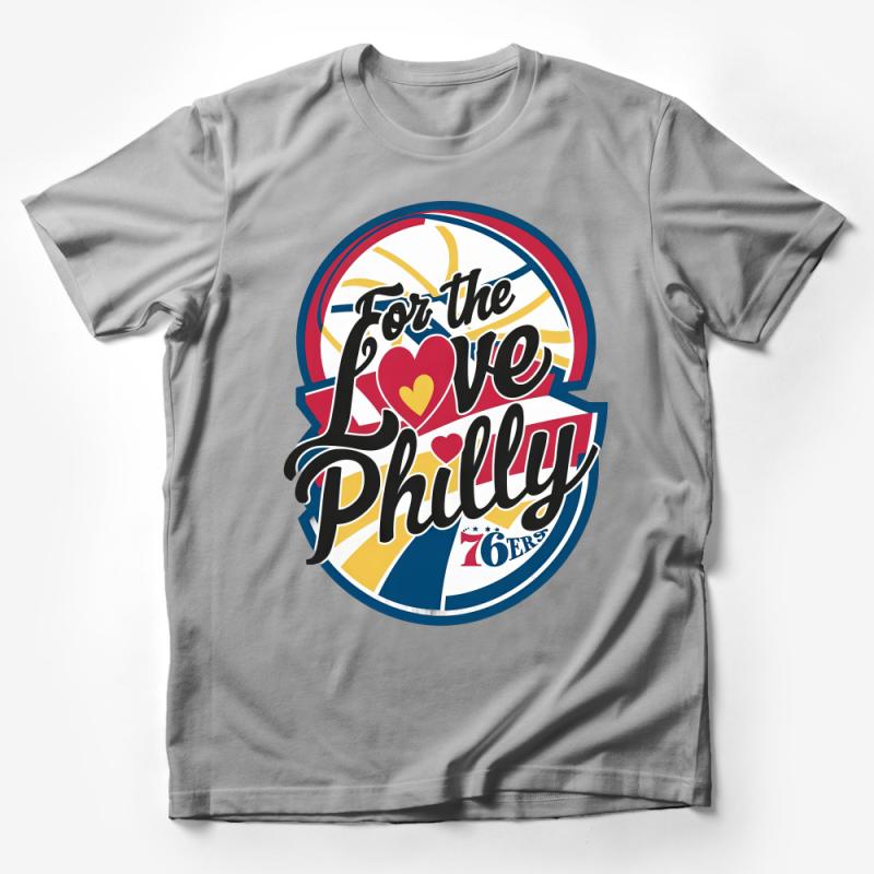 Philadelphia Love Sports Team Graphic Tee, Unisex T-Shirt, Casual Athletic Apparel, Fan Wear Male T-Shirt