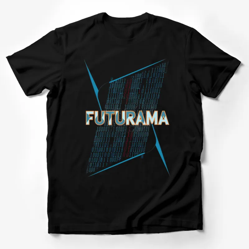 Futurama Inspired T-Shirt, Code Theme Graphic Tee, Adult Unisex Size Top Male T-Shirt