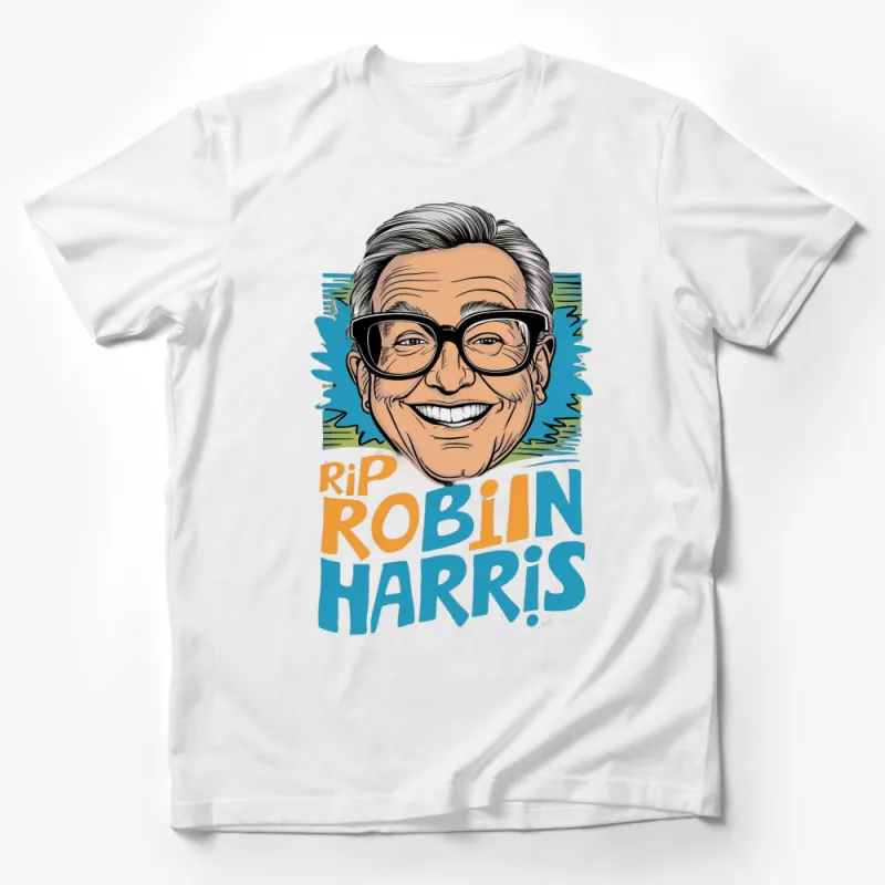 Tribute T-Shirt to Legendary Comedian Robin Harris, Cartoon Portrait Graphic Tee, Unisex Male T-Shirt