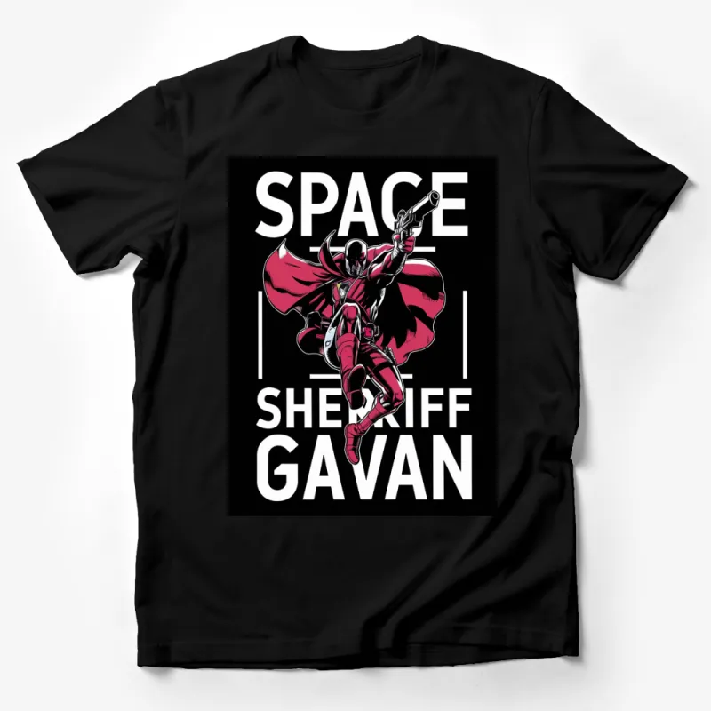 Space Sheriff Gavan T-Shirt, Retro Anime Hero Graphic Tee, Vintage Japanese Series Inspired Shirt Male T-Shirt