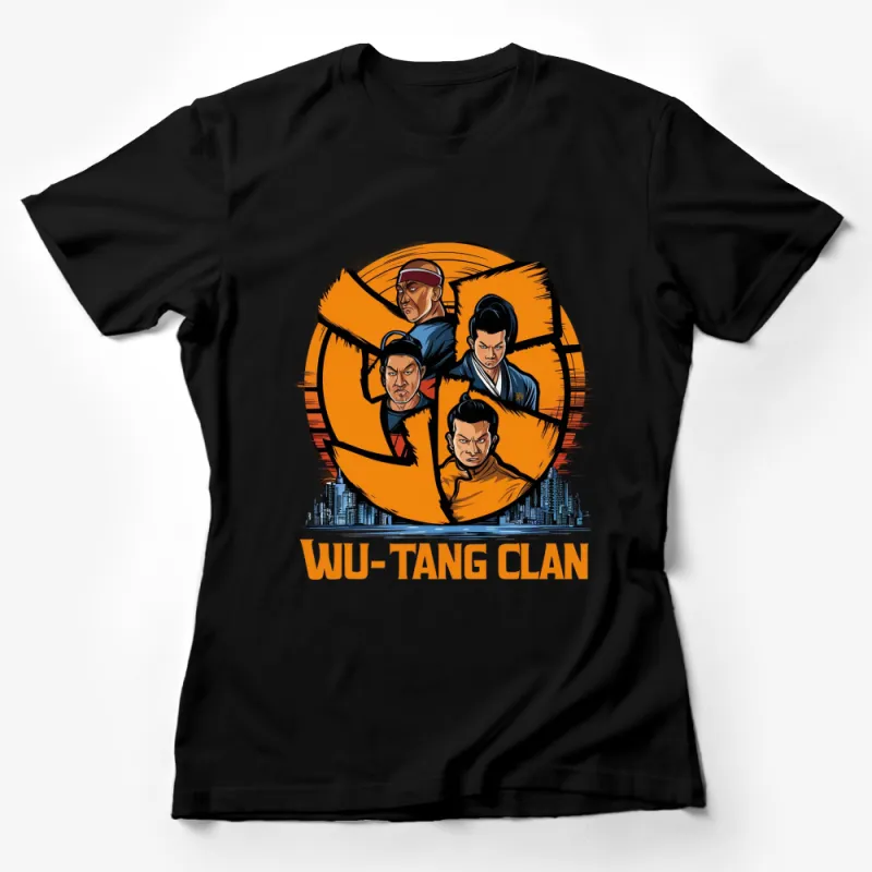 Wu-Tang Clan Vintage Style T-Shirt, Iconic Hip Hop Band Graphic Tee, Music Fan Apparel, Unisex T-Shirt Female T-Shirt