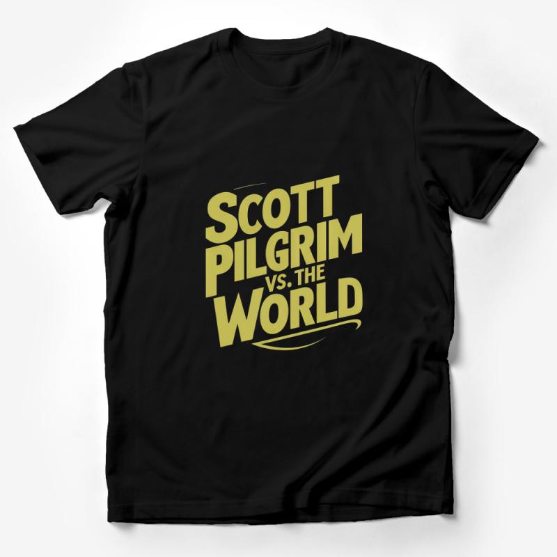 Vintage Inspired Scott Pilgrim T-Shirt, Unisex Graphic Tee, Movie Fan Gift Shirt Male T-Shirt