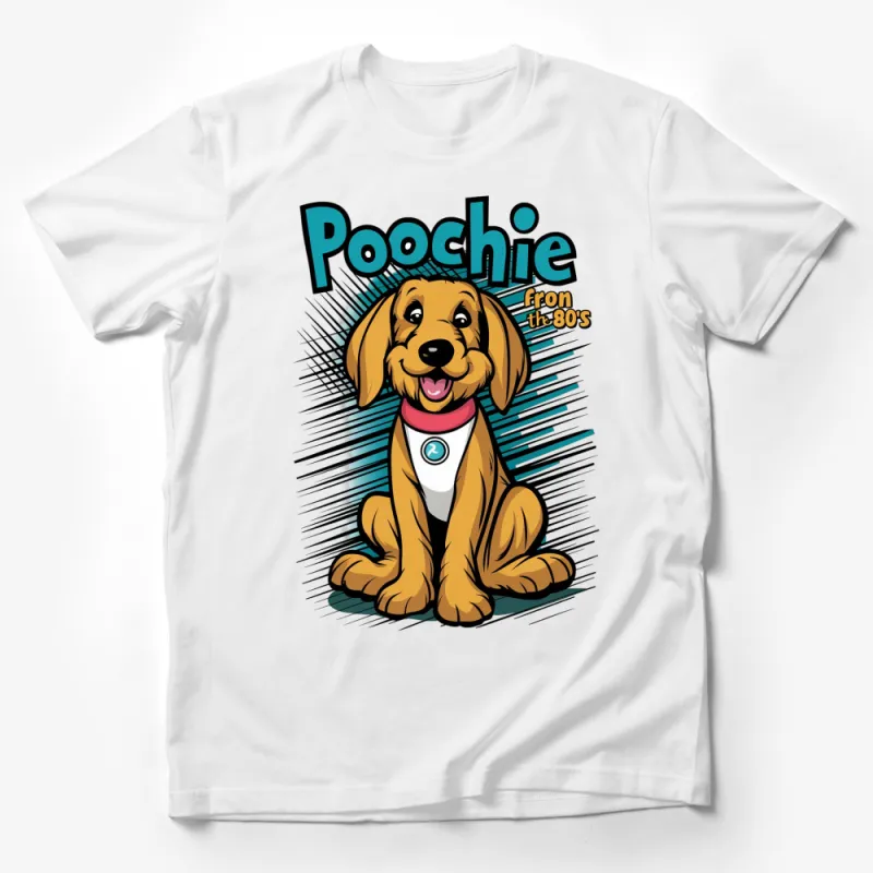 Vintage Poochie From The 80s Cartoon Dog T-Shirt, Retro Style Graphic Tee, Classic 1980s Nostalgia Shirt Male T-Shirt