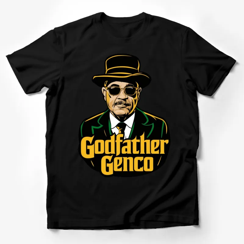 Vintage Godfather Genco T-Shirt, Classic Mob Boss Graphic Tee, Unique Mafia Style Shirt for Men and Women Male T-Shirt