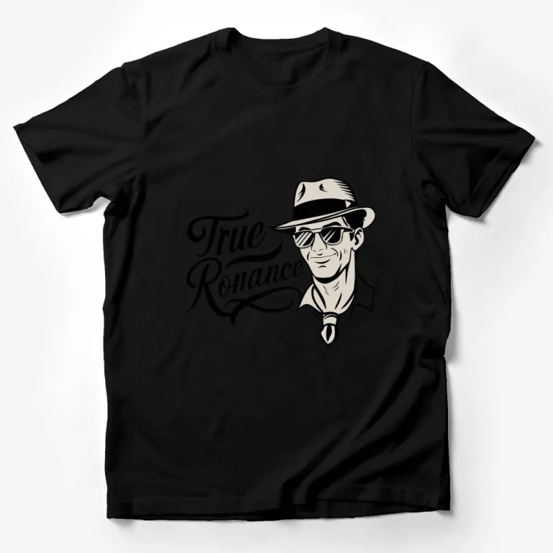 True Romance Graphic Tee, Vintage Style Man T-Shirt, Casual Cool Streetwear, Unique Gift Male T-Shirt