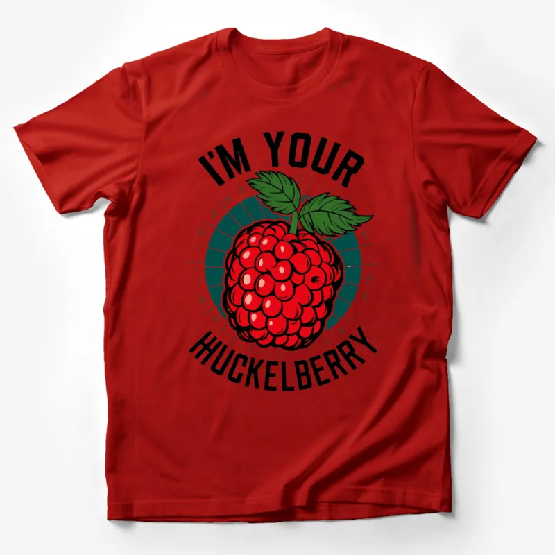 Huckleberry Graphic T-Shirt, I'm Your Huckleberry, Fruit Illustration, Casual Wear, Unisex Shirt Male T-Shirt