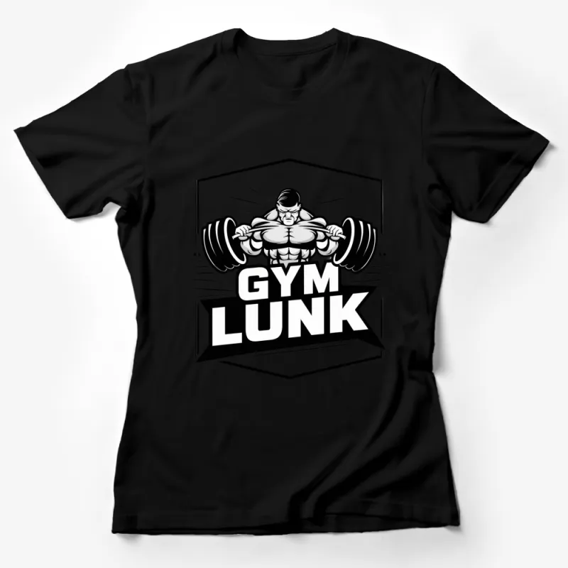 Men's Gym Lunk T-Shirt, Weightlifting Graphic Tee, Fitness Enthusiast Apparel, Sportswear, Cotton Shirt, Gym Wear Female T-Shirt