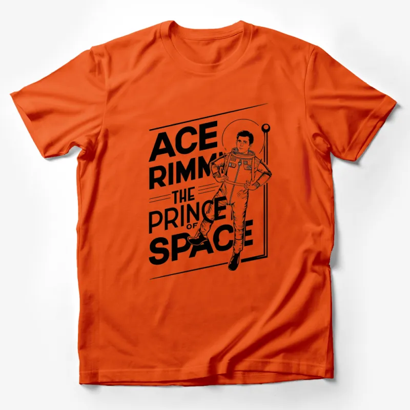 Ace Rimmer Space Hero T-Shirt, The Prince of Space Graphic Tee, Vintage Sci-Fi Style Shirt Male T-Shirt