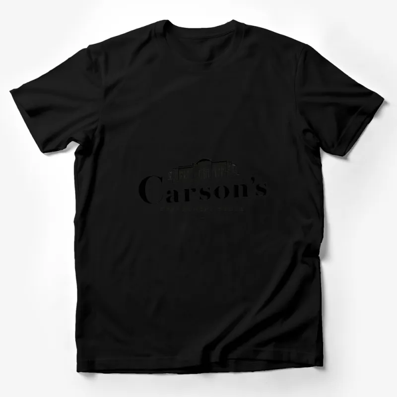 Carson's Department Store Logo T-Shirt, Vintage Inspired Fashion, Classic Retail Store Design Male T-Shirt