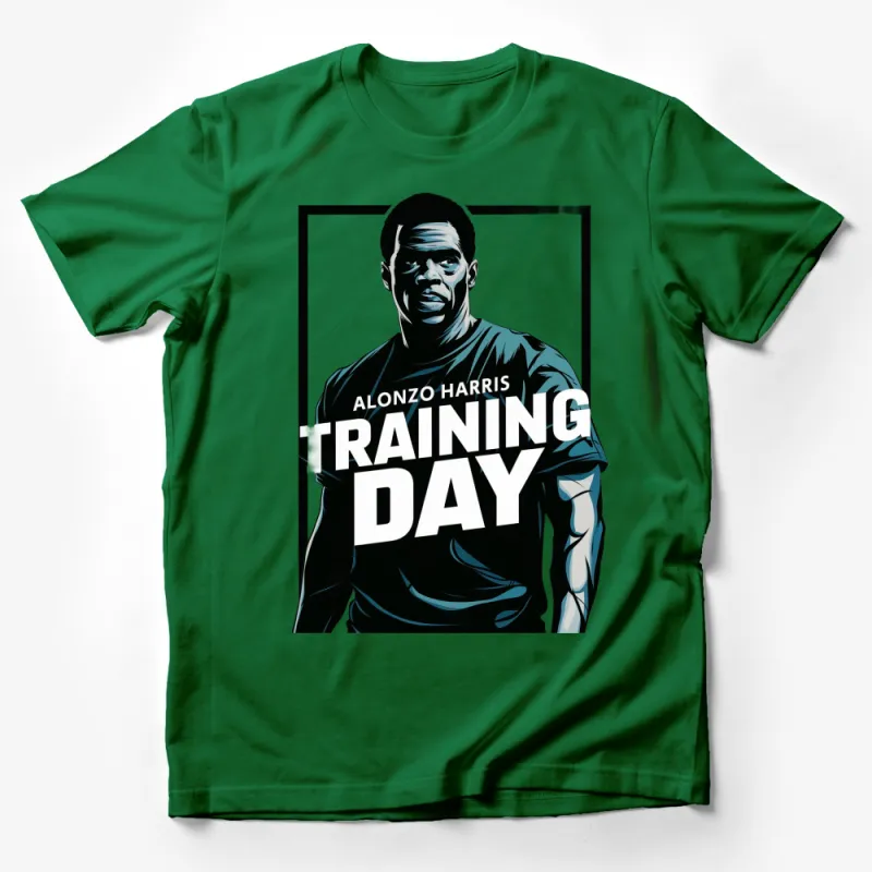 Training Day Movie Alonzo Harris Graphic T-Shirt, Cool Film Quote Top, Men's Fashion Tee Male T-Shirt