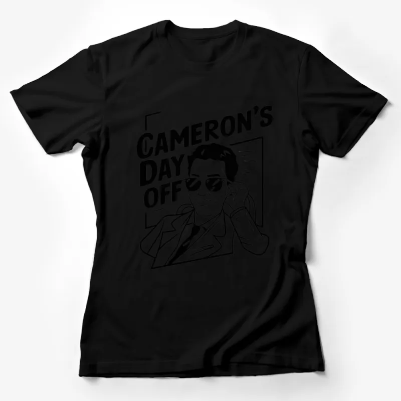 Cameron's Day Off Movie Inspired T-Shirt, Classic Film Graphic Tee, Unisex Female T-Shirt