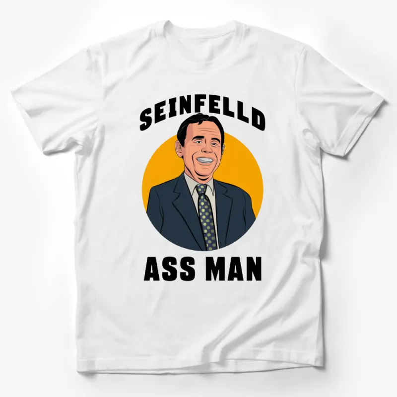 Seinfeld Ass Man T-Shirt, Funny 90s Sitcom Tee, TV Show Graphic Unisex Shirt Male T-Shirt