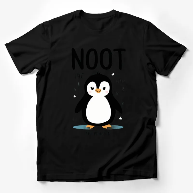 Cute Penguin T-Shirt, NOOT THE PENGUIN, Cartoon Animal Tee for All Ages, Unisex Male T-Shirt