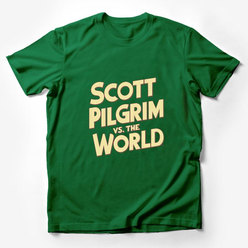 Scott Pilgrim vs The World Inspired Fan T-Shirt, Unisex Graphic Tee, Casual Movie Shirt Male T-Shirt