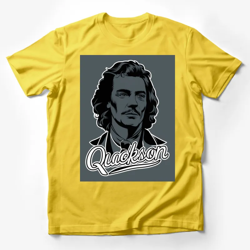 Vintage Style Jackson Portrait T-Shirt, Classic Retro Graphic Tee, Unique Fashion Statement, Men's and Women's Sizes Male T-Shirt