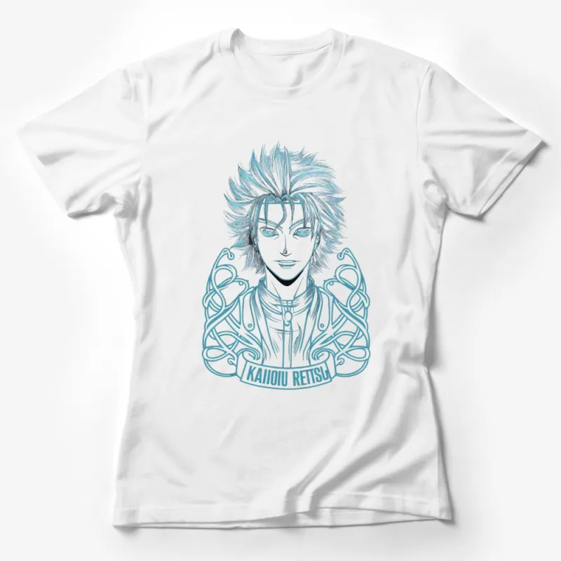 Anime Character KAIYOU REITSU T-Shirt, Cool Manga Style Tee, Graphic Print Shirt, Fashion Unisex Casual Streetwear Female T-Shirt