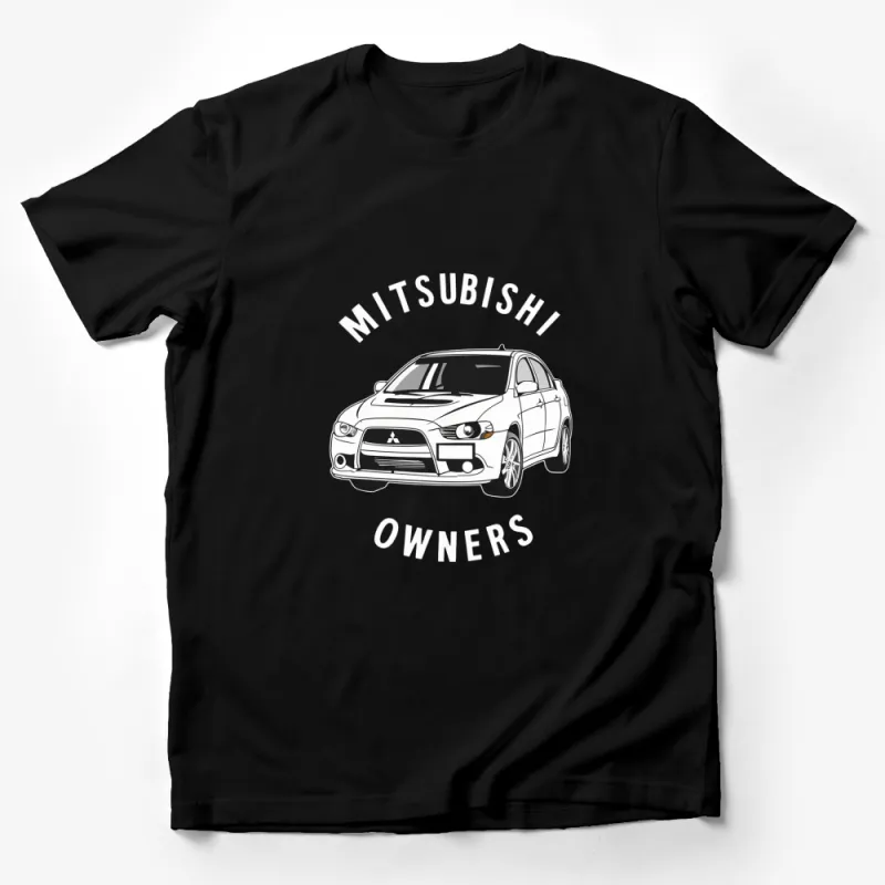 Mitsubishi Car Owner Graphic T-Shirt, Lancer Inspired Fan Apparel, Automobile Enthusiast Unique Gift Shirt Male T-Shirt