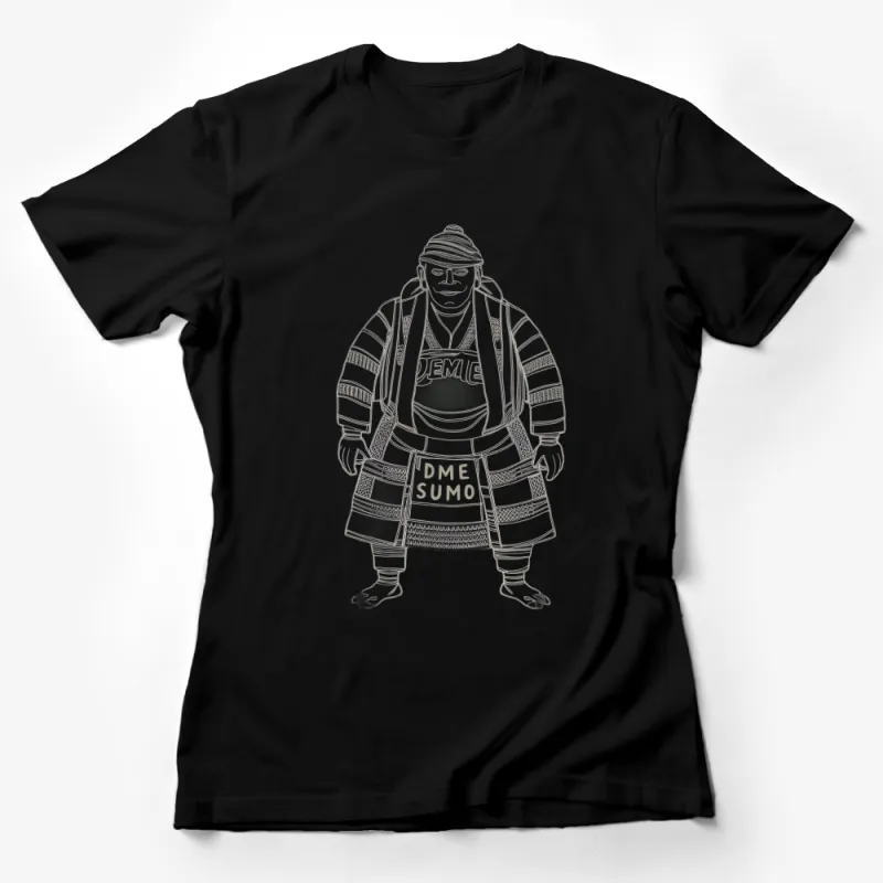 Sumo Wrestler Graphic T-Shirt, Traditional Japanese Sport Tee, Unisex Cotton Casual Shirt, Unique Japan Inspired Design Female T-Shirt