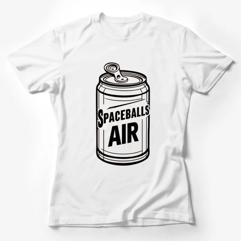 Spaceballs Air Can T-Shirt, Funny Movie Graphic Tee, Casual Pop Culture Shirt, Unique Gift Idea Female T-Shirt