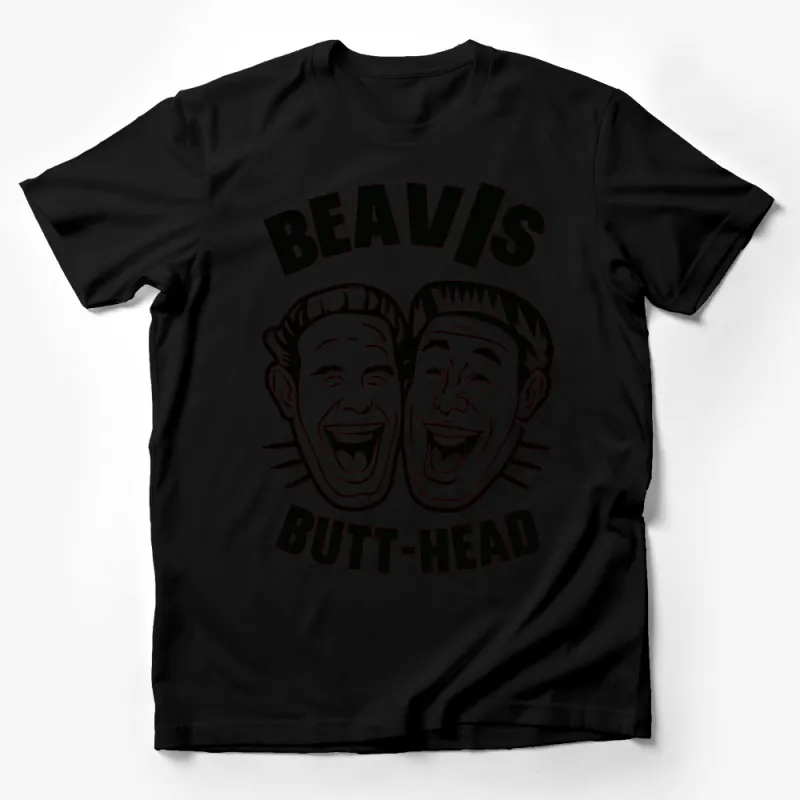 Beavis and Butt-Head Classic Cartoon T-Shirt, Vintage 90s Graphic Tee, Unisex Adult Clothing, Retro TV Show Fan Gift Male T-Shirt