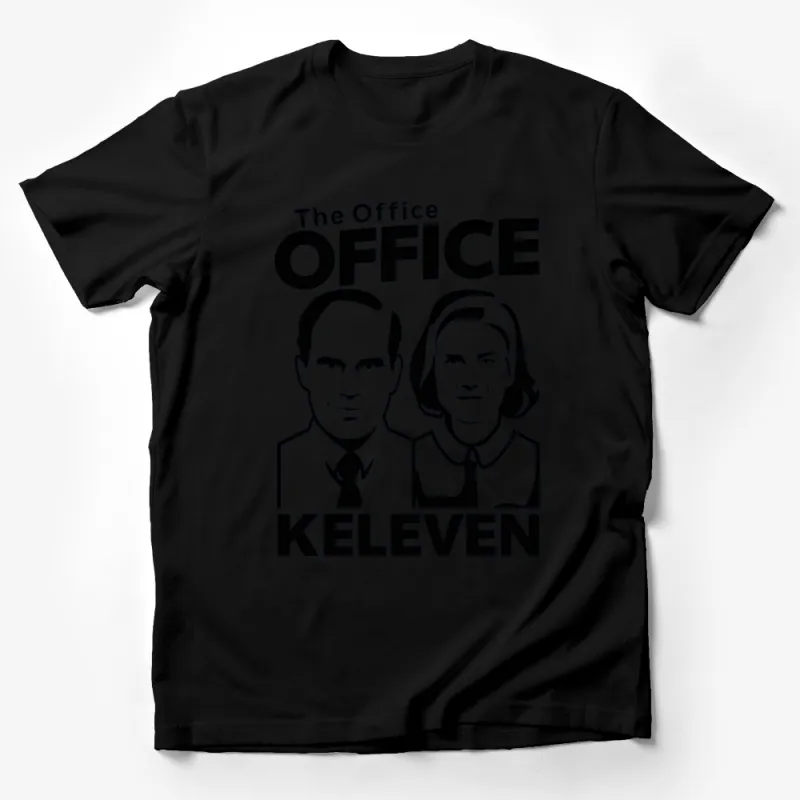 The Office Inspired Keleven T-Shirt, Dwight and Pam Graphic Tee, Unisex Fan Merchandise Male T-Shirt