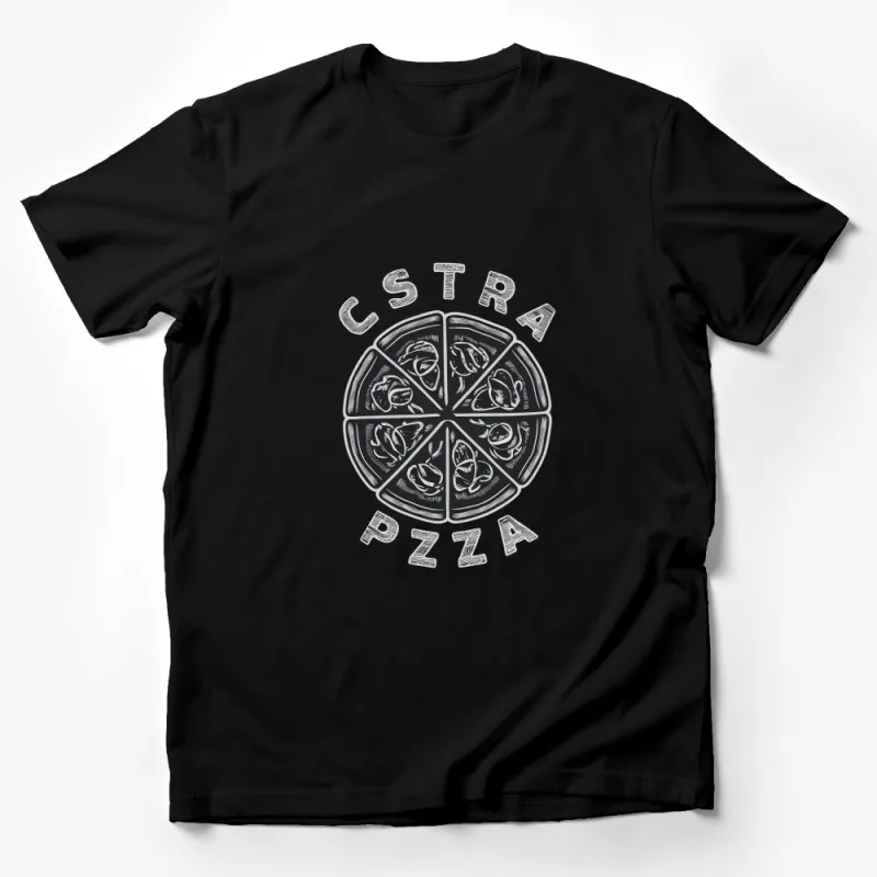 Stylish Pizza Graphic T-Shirt, Unisex Pizza Lover Tee, Casual Comfortable Apparel, Fashionable Foodie Gift Male T-Shirt