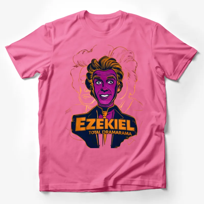 Ezekiel Total Dramarama Fan Art T-Shirt, Vintage Style Graphic Tee, Unique Gift for Cartoon Fans Male T-Shirt