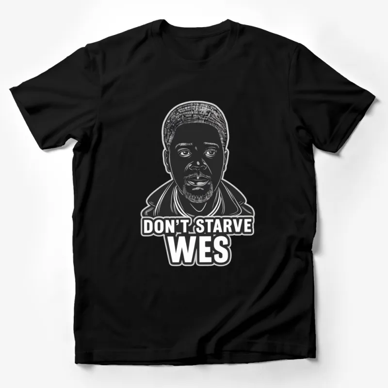 Don't Starve Wes Character T-Shirt, Unique Graphic Tee, Video Game Fan Apparel Male T-Shirt