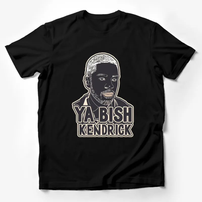 Kendrick Inspired Ya Bish Graphic T-Shirt, Hip-Hop Music Fan Tee, Urban Streetwear, Unisex Fashion, Comfortable Cotton Apparel Male T-Shirt